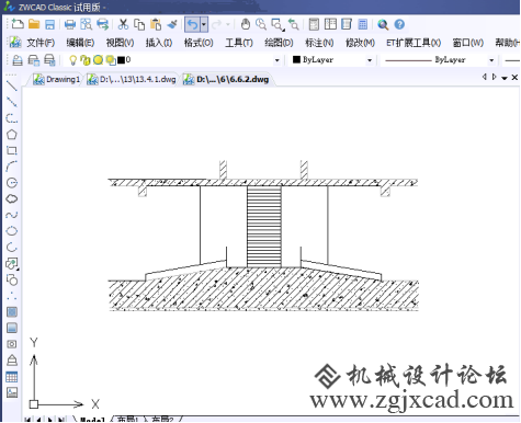 CAD怎么拉长图形