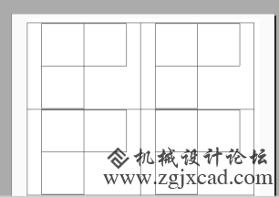 CAD视口打印如何去掉线框