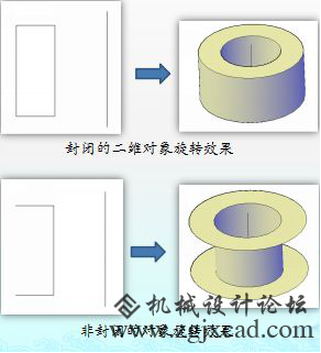 CAD如何通过二维对象旋转获得三维实体241535.png