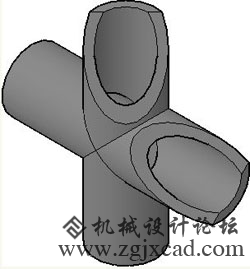 CAD视图剖切实体