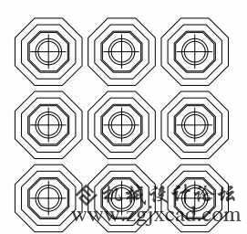 CAD阵列、定数等分插入多个图块