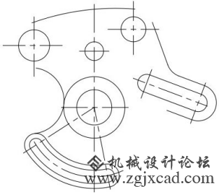 CAD如何绘制圆完善零件图243.png