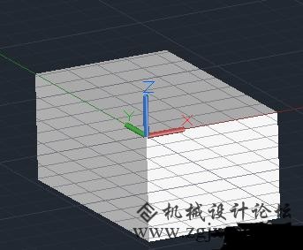 CAD三维坐标系恢复默认二维坐标系