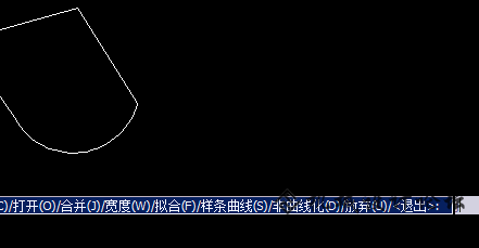 CAD合并多条线段