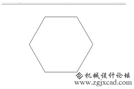 cad如何快速画正多边形