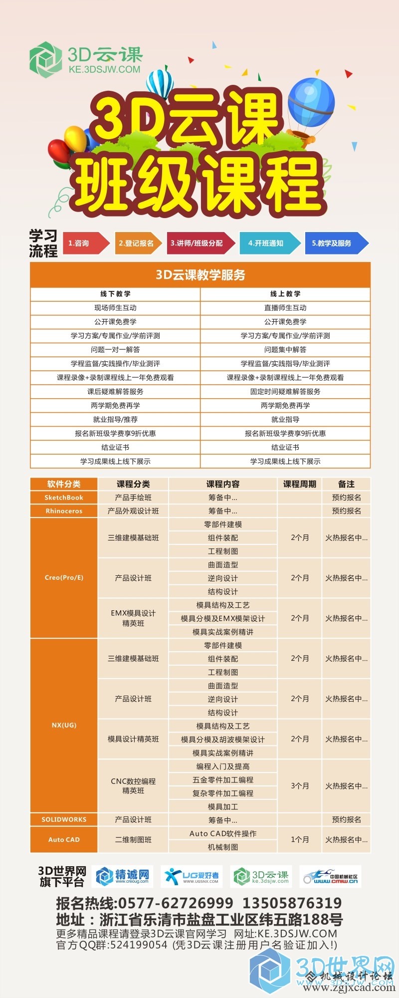 线上直播/线下培训 名师带你畅游产业软件海洋