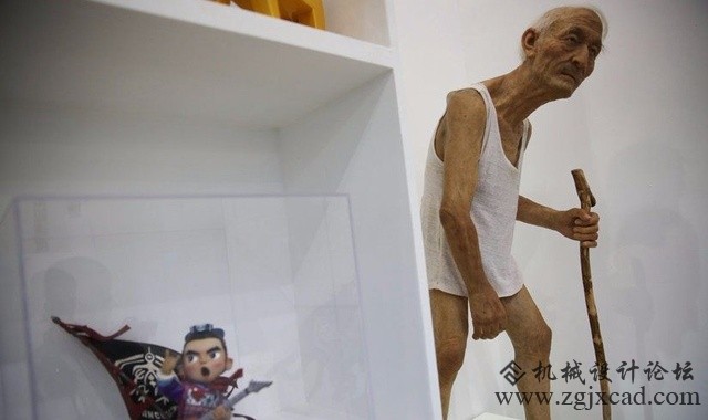 3D打印出来的大爷能以假乱真！