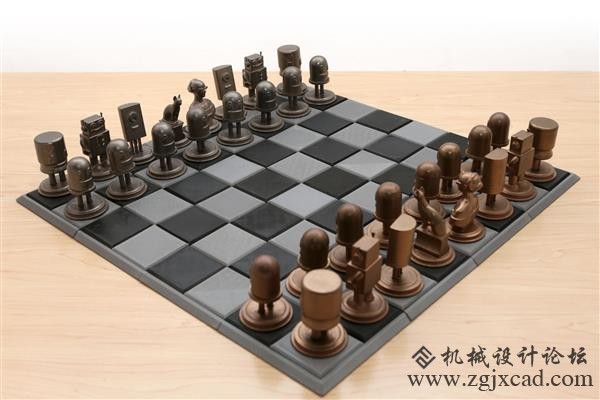 简单易懂的3D打印国际象棋教程