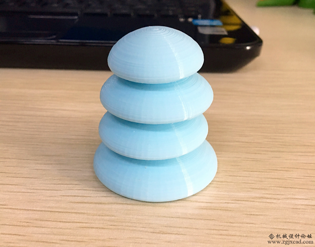 3D打印七彩蘑菇灯，让你萌的不要不要的