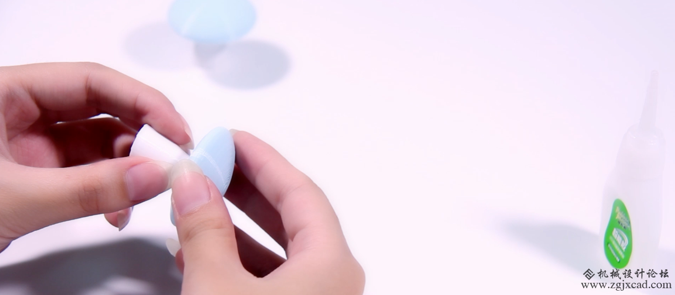 3D打印七彩蘑菇灯，让你萌的不要不要的