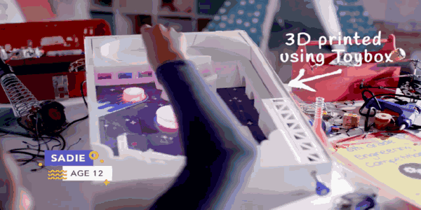 专为孩子设计的3D打印机 想玩什么打什么