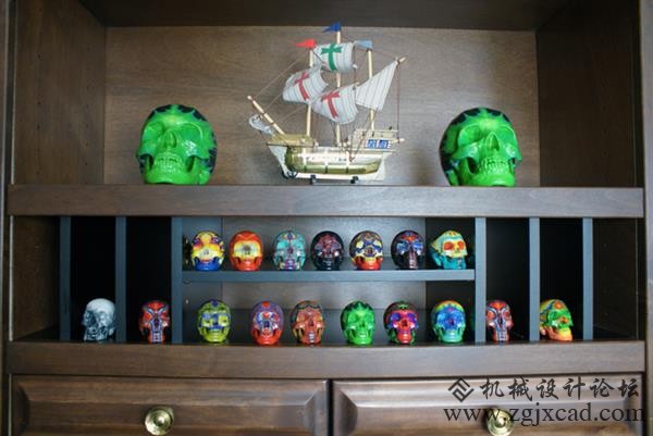 艺术家发布3D打印“分形头骨”（图赏）