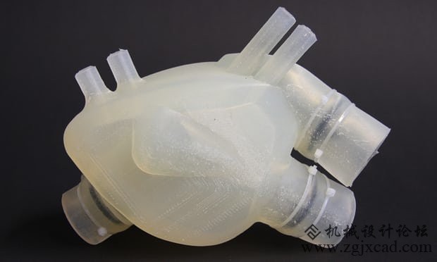 苏黎世联邦理工学院工程师研制的3D打印硅质心脏