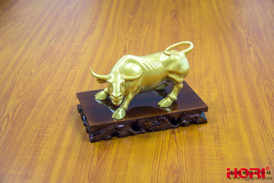 想要福运滚滚？你需要一头神奇的3D打印金牛！