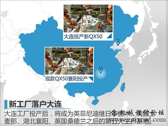 英菲尼迪新工场落户年夜连 投产全新QX50