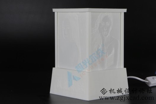 极光尔沃：定制3D打印透光浮雕灯仅需四步