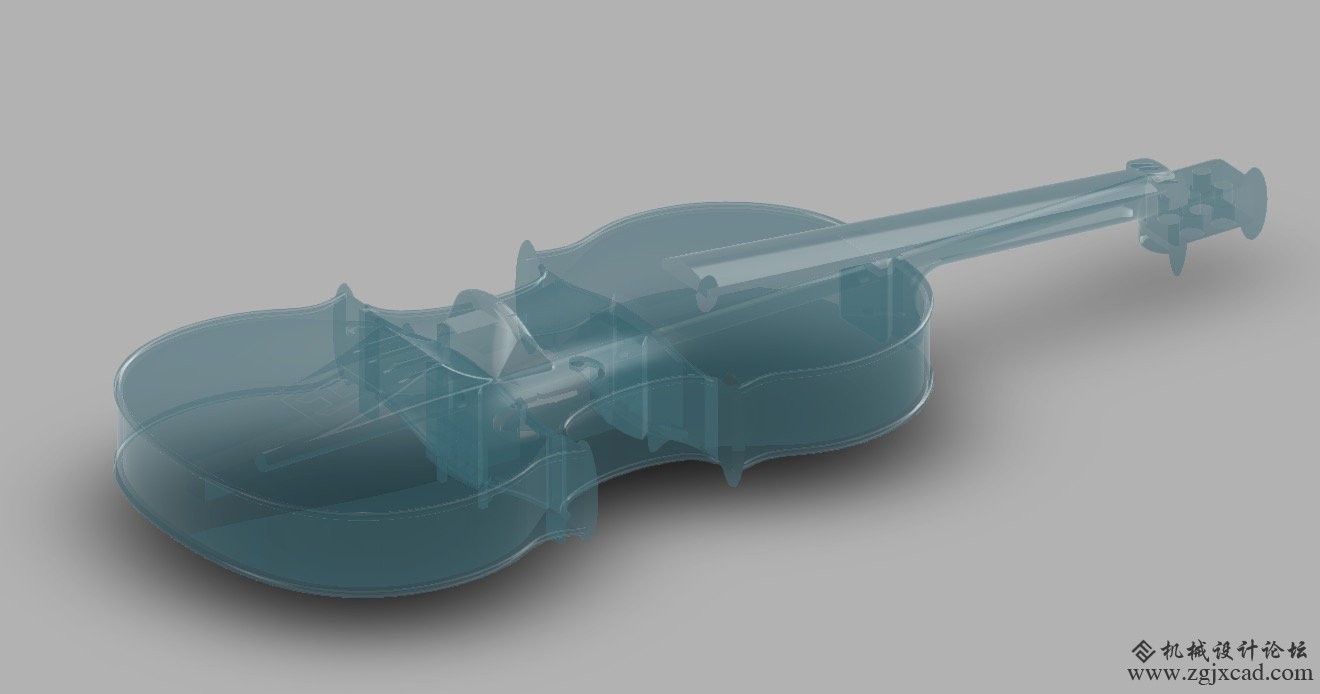 本周设计：Hovalin 3D打印小提琴