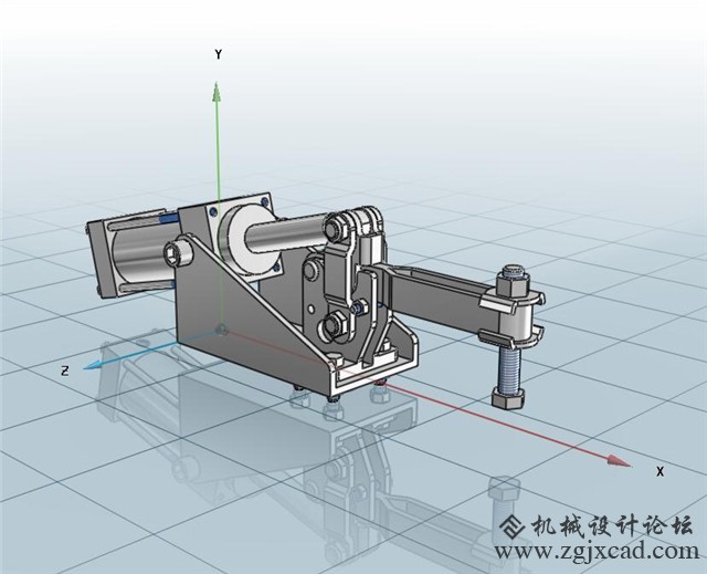 气动夹钳-法兰底座-水平压紧式WDC10247-A3D图.jpg