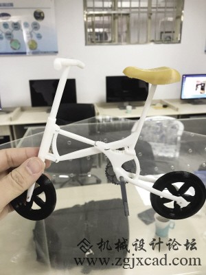 3D打印自行车 纵向折叠更方便（图）