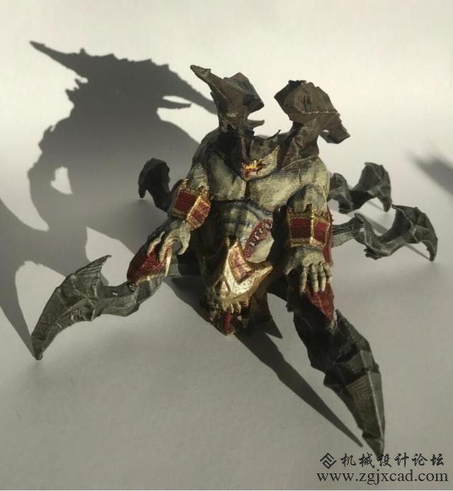 游戏周边里没有他，玩家3D打印阿兹莫丹模型