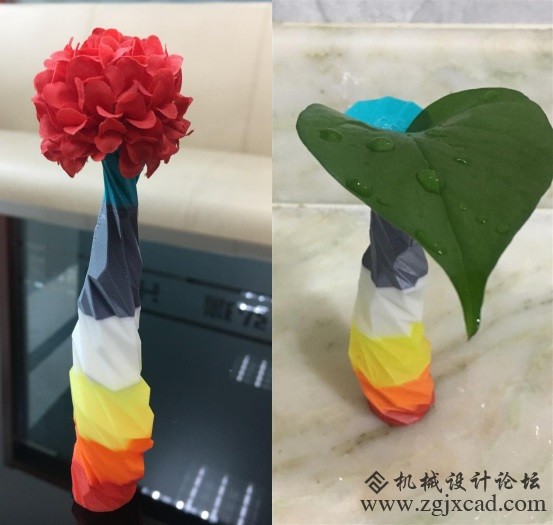 教你如何3D打印一个好看的花插瓶