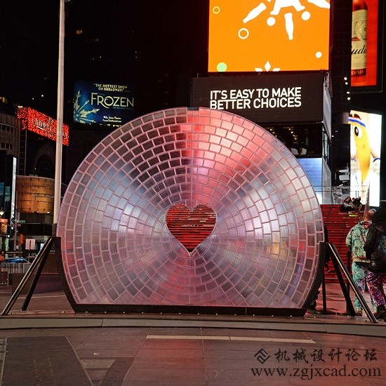 Formlabs助力完成世界上最大的3D打印镜头在时代广场亮相