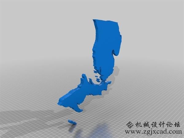 看看这张令人难以置信的美国3D打印地形图