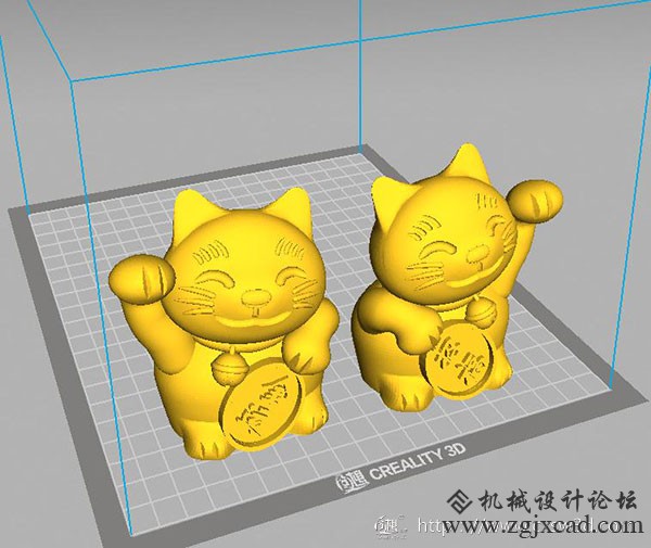 春节快乐 恭喜发财|快来给招财猫3D打印一个女朋友吧！