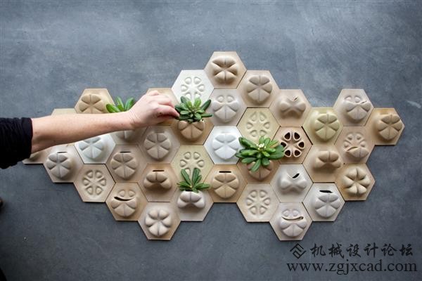Emerging Objects公司为你的花草3D打印“好奇心小屋”