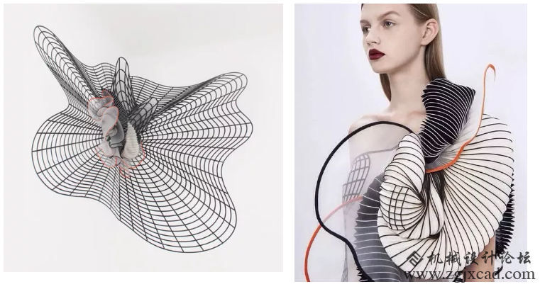极具震撼！超前卫3D打印的服装与鞋