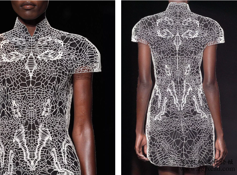 极具震撼！超前卫3D打印的服装与鞋