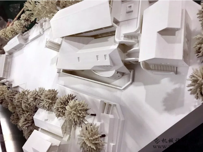 3D打印雪景房沙盘——那一抹不同寻常的白