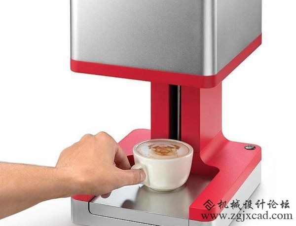 3D打印技术使咖啡拉花成艺术品只需10秒 