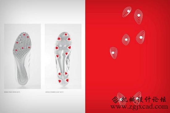 阿迪达斯依靠3D打印制作的高性能球鞋