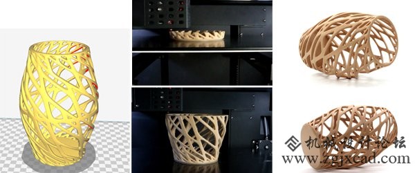 不负春光！极光尔沃3D打印镂空插花瓶装载春天