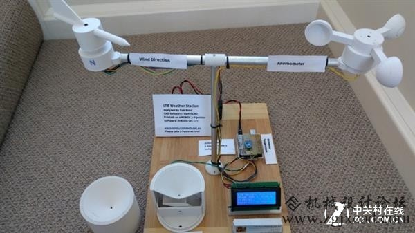 有趣的3D打印DIY项目 气象站、钥匙链等 