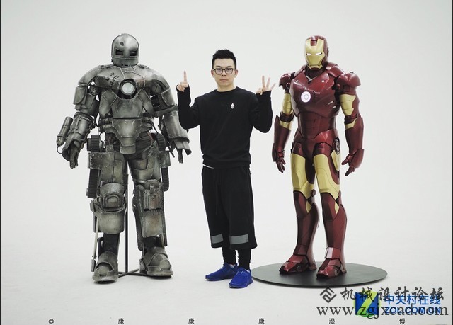 花10年造钢铁侠全身盔甲的3D打印之路 