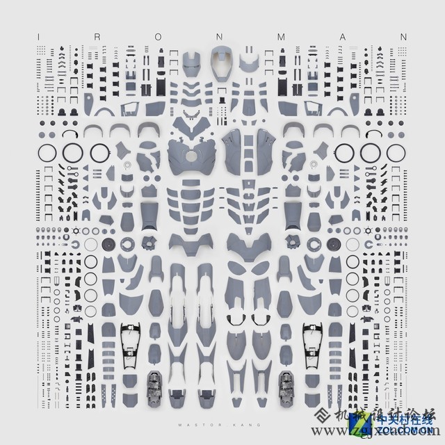 花10年造钢铁侠全身盔甲的3D打印之路 