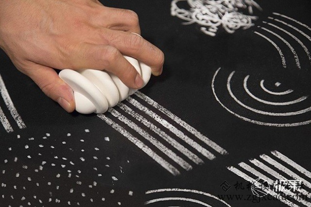 3D打印粉笔：精准绘制点、线、圆几何图案