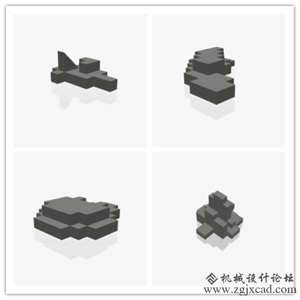 3D打印马里奥像素模型 属于80后游戏玩家的回忆
