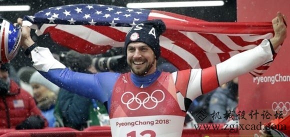 美国队凭借3D打印雪橇获得首枚冬奥会银牌