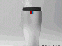 一个杯子里 让你同时携带热水和冷水