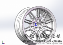 宝马轮毂模型下载