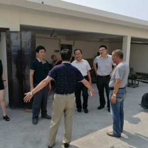 陕建机械董事长赴自贡天成调研