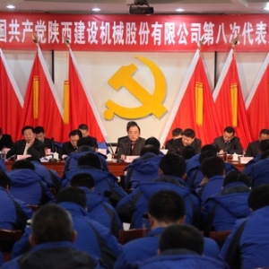陕建机械公司召开第八次党员代表大会