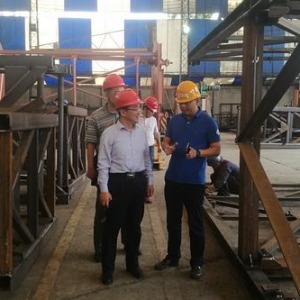 陕建机股份董事长考察调研锦城建机
