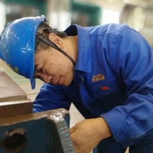 陕建机股份公司全体党员“佩戴党徽亮身份 树立形象做表率”